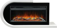 Каминокомплект Royal Flame Basel L с очагом Vision 42 LOG LED белый с черным