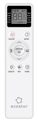 Внутренний настенный блок мульти сплит-системы EcoStar KVS-IMR12ST/IN Ray Multi DC Inverter