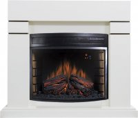 Каминокомплект Royal Flame Lindos алебастр с очагом Dioramic 28 LED FX