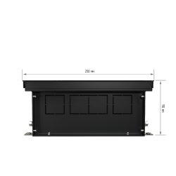 Внутрипольный конвектор Royal Thermo Atrium 110/200/1900-DG-U-BL