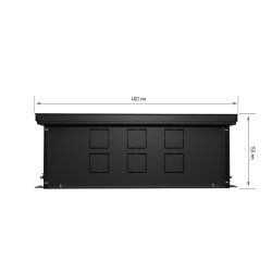 Внутрипольный конвектор Royal Thermo Atrium 150/400/1900-DG-U-AU
