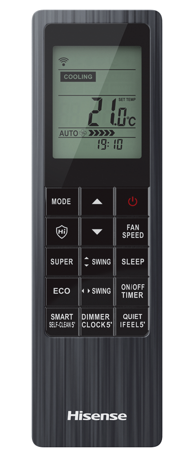 Внутренний блок мульти сплит-системы Hisense AMS-09UW4RVETG00(B) Black Free Match DC Inverter Wi-Fi
