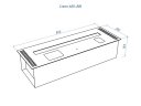 Автоматический биокамин Good Fire 800 RC INOX АБК-800 RC INOX