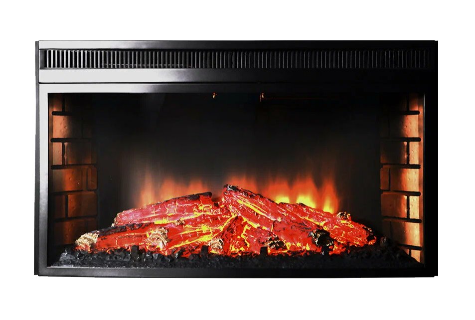Каминокомплект Interflame Мельбурн с очагом Panoramic 33W LED FX темный дуб