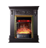 Каминокомплект Interflame Берта Люкс с очагом Majestic FX M Brass венге