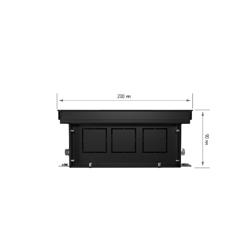 Внутрипольный конвектор Royal Thermo Atrium 90/200/1100-DG-U-DB