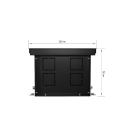 Внутрипольный конвектор Royal Thermo Atrium 150/200/900-DG-U-LB
