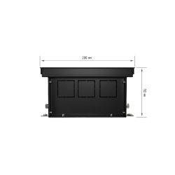 Внутрипольный конвектор Royal Thermo Atrium 110/200/1300-DG-U-DB