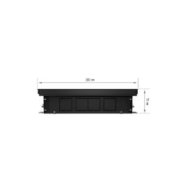Внутрипольный конвектор Royal Thermo Atrium 75/300/2900-DG-U-LB