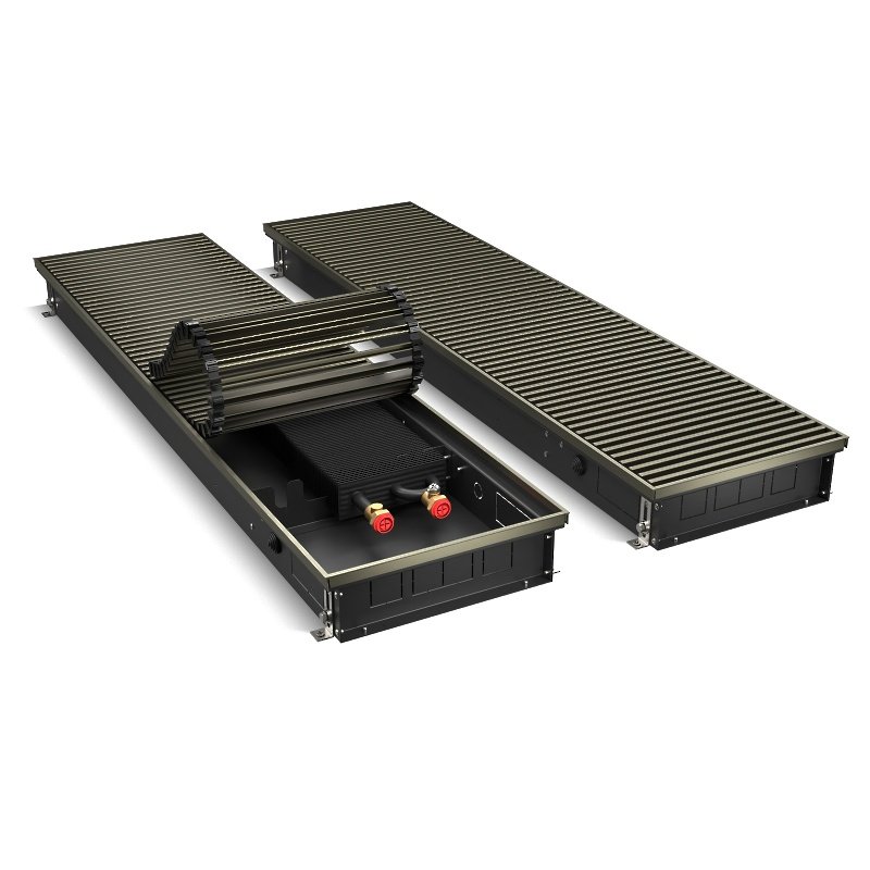 Внутрипольный конвектор Royal Thermo Atrium 90/300/1900-DG-U-DB