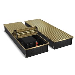 Внутрипольный конвектор Royal Thermo Atrium 150/400/1100-DG-U-AU